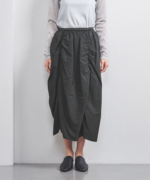 UNITED ARROWS（ユナイテッドアローズ）の「MANTECO シャーリング スカート（スカート・レディース・ブラック/ホワイト・FREE）」の10枚目の写真