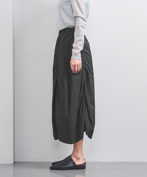 UNITED ARROWS（ユナイテッドアローズ）の「MANTECO シャーリング スカート（スカート・レディース・ブラック/ホワイト・FREE）」の11枚目の写真