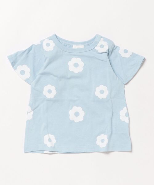 SKAPE（エスケープ）の「ｿﾃﾞﾌﾚｱﾌﾟﾁﾌﾟﾘTｼｬﾂ（Tシャツ/カットソー・キッズ・ホワイト/ピンク/グリーン/ブルー・80ｃｍ/90cm/100cm/110cm/120cm/130cm）」の3枚目の写真