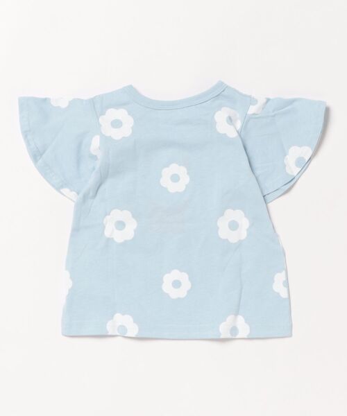 SKAPE（エスケープ）の「ｿﾃﾞﾌﾚｱﾌﾟﾁﾌﾟﾘTｼｬﾂ（Tシャツ/カットソー・キッズ・ホワイト/ピンク/グリーン/ブルー・80ｃｍ/90cm/100cm/110cm/120cm/130cm）」の5枚目の写真