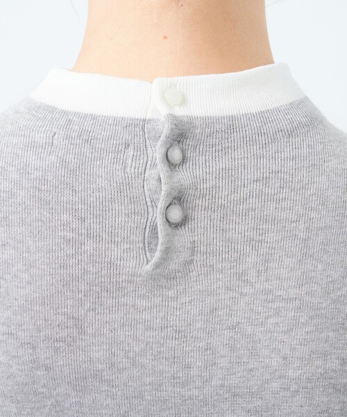 セール】【2025年春夏モデル】Cleric Collar Knit ハーフ