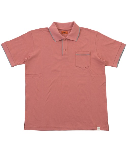 KRIFF MAYER（クリフメイヤー）の「パイピングポロ（ポロシャツ・メンズ・ネイビー/ピンク/オフホワイト/グレー/ダークグリーン/ターコイズブルー/ブラック・SMALL/MEDIUM/LARGE/X-LARGE）」の11枚目の写真