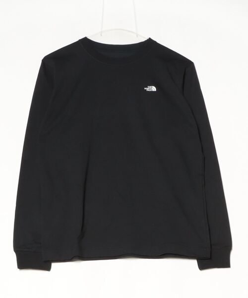THE NORTH FACE(ザノースフェイス)の「ザ ノース フェイス THE NORTH FACE L/S FD Nuptse Cotton Tee_ロングスリーブフラッシュドライヌプシコットンティー(Tシャツ/カットソー・レディース・ブラック/ブラウン/ホワイト・S/L/XL/M)」の2枚目の写真