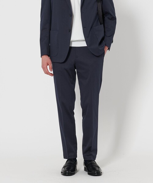 UNITED ARROWS(ユナイテッドアローズ)の「モックロディ ノープリーツ スラックス UA COZY ―ストレッチ・ウォッシャブル―(スラックス・メンズ・ベージュ/ネイビー・XL/L/M/S/XXL)」の15枚目の写真