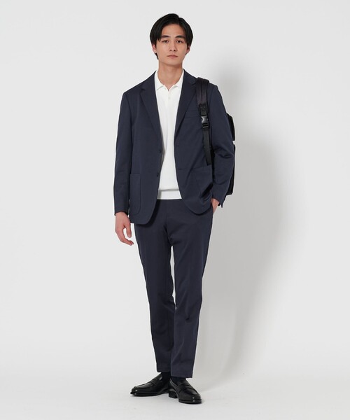 モックロディ ノープリーツ スラックス UA COZY ―ストレッチ