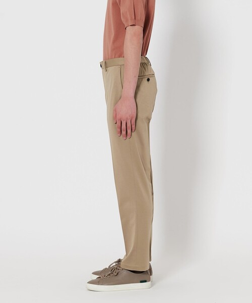 UNITED ARROWS(ユナイテッドアローズ)の「モックロディ ノープリーツ スラックス UA COZY ―ストレッチ・ウォッシャブル―(スラックス・メンズ・ベージュ/ネイビー・XL/L/M/S/XXL)」の5枚目の写真