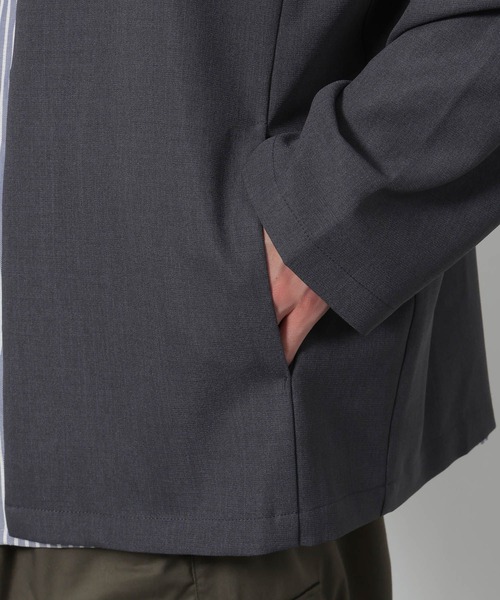 セール】【セットアップ可】リラックスシャツカーディガン