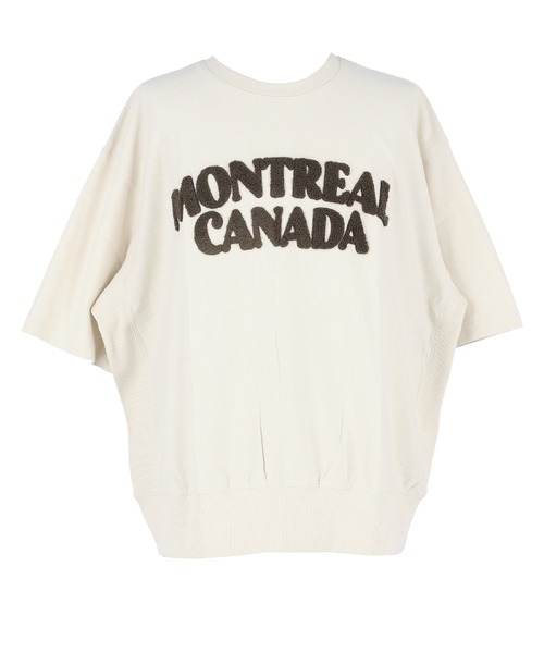 coca（coca）（コカ）の「サガラカレッジスウェットTシャツ（Tシャツ/カットソー・メンズ・アイボリー/ブルー/グリーン/ライトグレー・XL/M/L）」の22枚目の写真