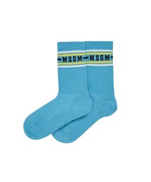 MSGM（エムエスジーエム）の「MSGM アメリブ ロゴキッズソックス（ソックス/靴下）」