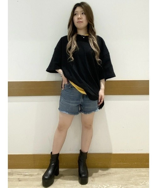 2024SS マチャット　machatt  デニムラップショートパンツ デニム ショートパンツ デニムパンツ[品番：AIKW0000659]｜ica