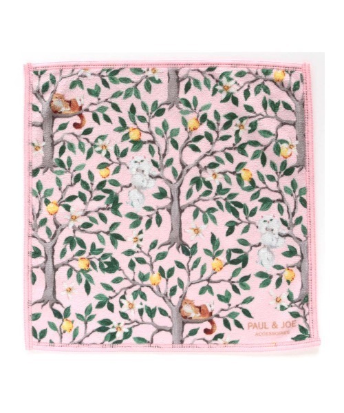 PAUL & JOE ACCESSOIRES（ポールアンドジョーアクセソワ）の「ポール&ジョー アクセソワ スマホ拭きハンカチ S（ハンカチ/ハンドタオル・レディース・ブルー/グリーン/ピンク・FREE）」の3枚目の写真