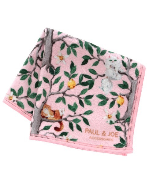 PAUL & JOE ACCESSOIRES（ポールアンドジョーアクセソワ）の「ポール&ジョー アクセソワ スマホ拭きハンカチ S（ハンカチ/ハンドタオル・レディース・ブルー/グリーン/ピンク・FREE）」の6枚目の写真