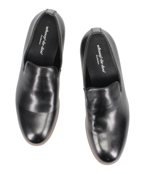 whoop-de-doo(フープディドゥ)の「歌舞伎フィニッシュオペラスリッポン whoop-de-doo/フープディドゥ(スリッポン・メンズ・キャメル/ダークブラウン/ブラック・39/40/41/42/43/44)」の5枚目の写真