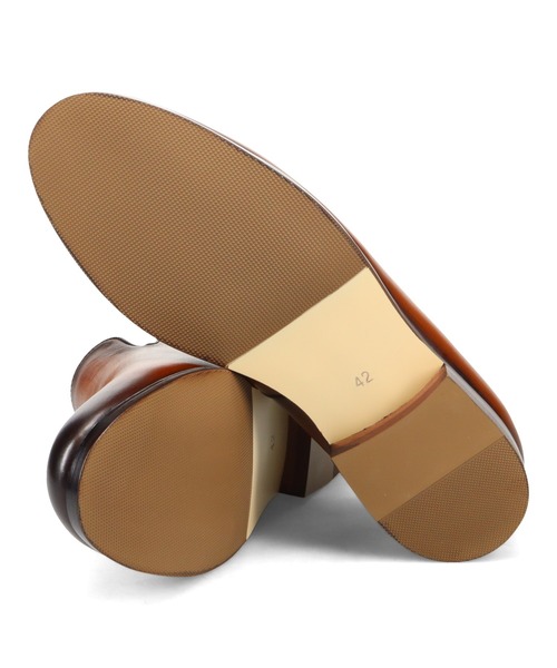 whoop-de-doo(フープディドゥ)の「歌舞伎フィニッシュオペラスリッポン whoop-de-doo/フープディドゥ(スリッポン・メンズ・キャメル/ダークブラウン/ブラック・39/40/41/42/43/44)」の16枚目の写真