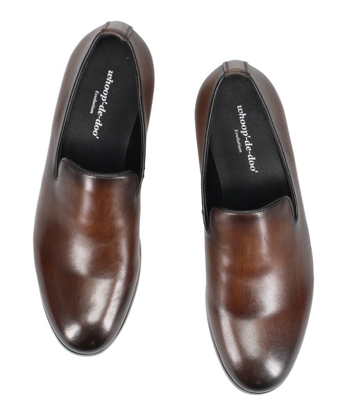 whoop-de-doo(フープディドゥ)の「歌舞伎フィニッシュオペラスリッポン whoop-de-doo/フープディドゥ(スリッポン・メンズ・キャメル/ダークブラウン/ブラック・39/40/41/42/43/44)」の17枚目の写真