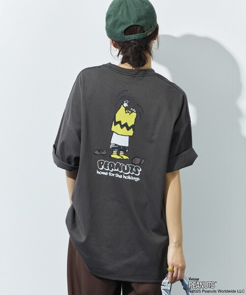 限定展開 PEANUTS/ピーナッツ 別注 ビッグシルエット バック