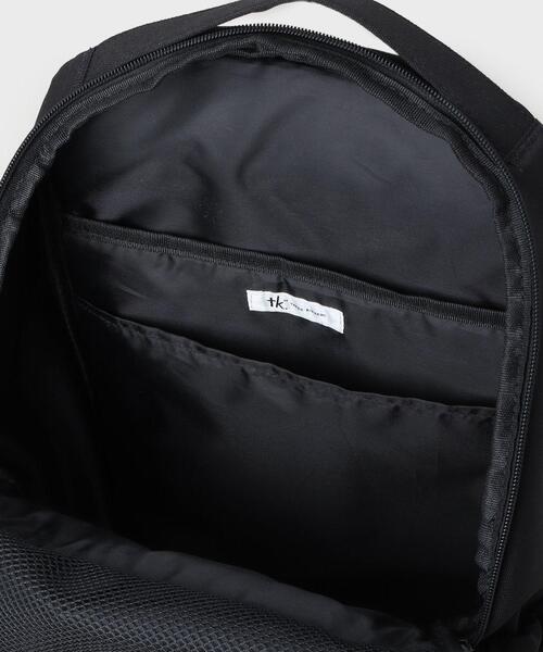tk.TAKEO KIKUCHI（ティーケータケオキクチ）の「【撥水/収納力/ONOFF兼用】機能性バックパック／リュックサック（バックパック/リュック・メンズ・ブラック系/ブラック・00）」の11枚目の写真