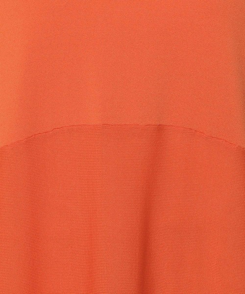 Elura（エルーラ）の「サラサラタッチニットワンピース＜低身長サイズあり＞/291206（ワンピース・レディース・ネイビー/オレンジ・FREE/FREE(S)）」の12枚目の写真
