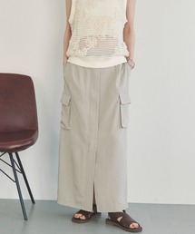 Doux archives | サテンカーゴタイトスカート(スカート)