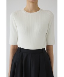 Long light round shirt ロングライトラウンドシャツ（シャツ/ブラウス