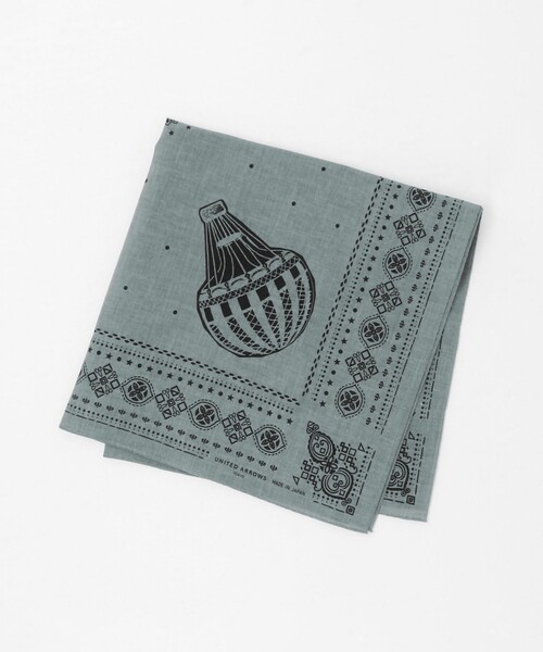 UNITED ARROWS（ユナイテッドアローズ）の「バルーンバンダナ（バンダナ/スカーフ・メンズ・ライトブルー/オリーブ/レッド/イエロー・FREE）」の2枚目の写真