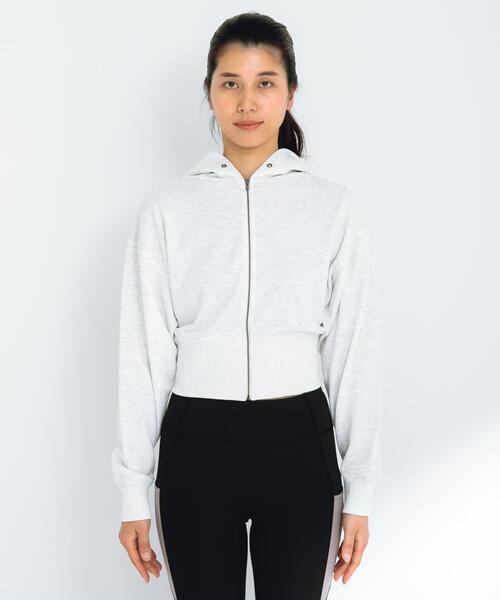 URBAN RESEARCH Sonny Label（アーバンリサーチサニーレーベル）の「SLAB　Short Zip Parka（パーカー・レディース・オートミール/グレー/オフホワイト・FREE）」の13枚目の写真