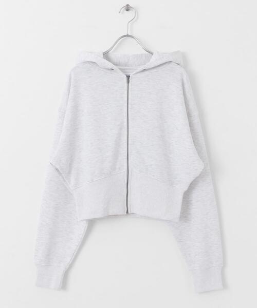 URBAN RESEARCH Sonny Label（アーバンリサーチサニーレーベル）の「SLAB　Short Zip Parka（パーカー・レディース・オートミール/グレー/オフホワイト・FREE）」の16枚目の写真