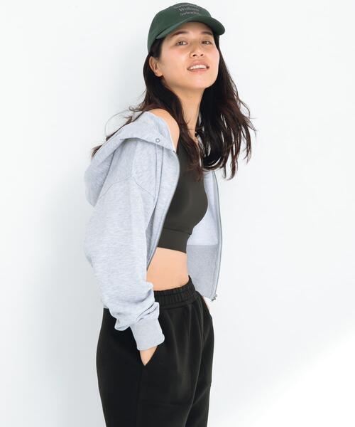 URBAN RESEARCH Sonny Label（アーバンリサーチサニーレーベル）の「SLAB　Short Zip Parka（パーカー・レディース・オートミール/グレー/オフホワイト・FREE）」の18枚目の写真