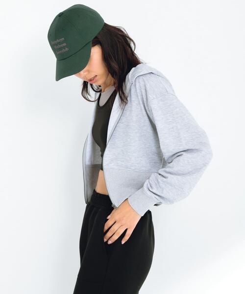 URBAN RESEARCH Sonny Label（アーバンリサーチサニーレーベル）の「SLAB　Short Zip Parka（パーカー・レディース・オートミール/グレー/オフホワイト・FREE）」の20枚目の写真