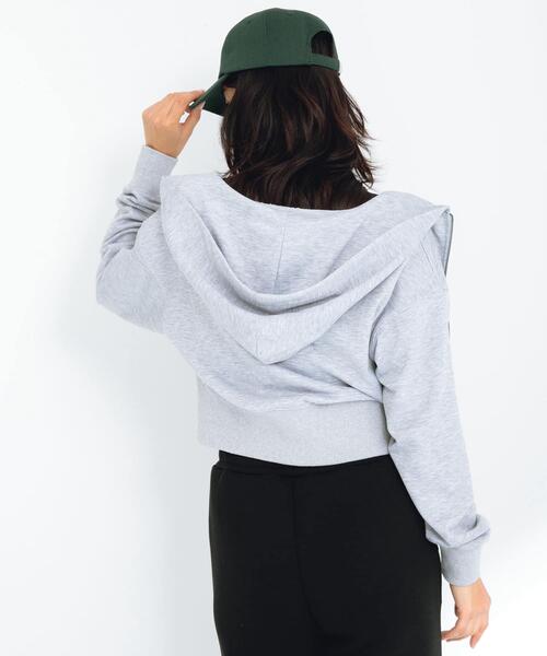 URBAN RESEARCH Sonny Label（アーバンリサーチサニーレーベル）の「SLAB　Short Zip Parka（パーカー・レディース・オートミール/グレー/オフホワイト・FREE）」の21枚目の写真