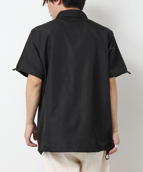 TAION(タイオン)の「【TAION/タイオン】ノンダウン ミリタリー アジャスト半袖シャツ 25SS(シャツ/ブラウス・メンズ・ダークネイビー/オリーブ/ブラック・M/L)」の4枚目の写真