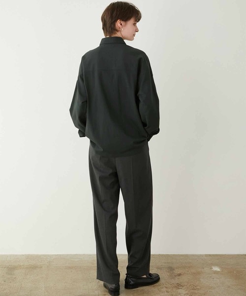 LA PEAU DE GEM（ラポドゥジェム）の「【LA PEAU DE GEM】game polo shirt/ゲームポロシャツ（ポロシャツ・レディース・ブラック/グレー/グリーン・FREE）」の16枚目の写真