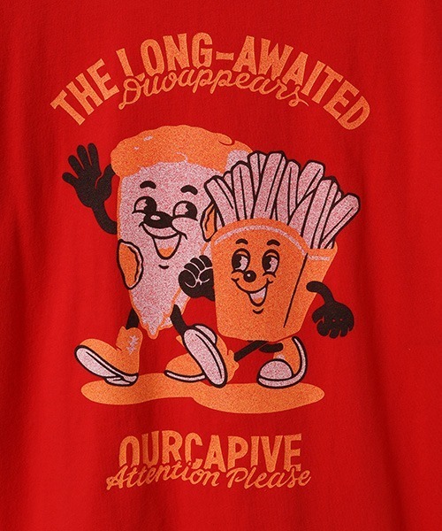 Candy Stripper（キャンディストリッパー）の「JUNKIE FRIENDS Tシャツ（Tシャツ/カットソー・レディース・ブラック/オフホワイト/レッド/ブルー・M/L/XL）」の9枚目の写真