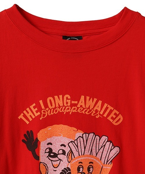 Candy Stripper（キャンディストリッパー）の「JUNKIE FRIENDS Tシャツ（Tシャツ/カットソー・レディース・ブラック/オフホワイト/レッド/ブルー・M/L/XL）」の6枚目の写真