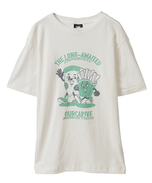 Candy Stripper（キャンディストリッパー）の「JUNKIE FRIENDS Tシャツ（Tシャツ/カットソー・レディース・ブラック/オフホワイト/レッド/ブルー・M/L/XL）」の16枚目の写真