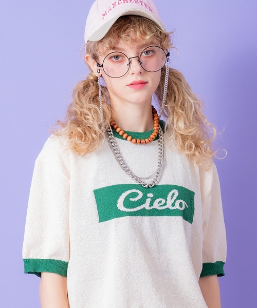 a.p.o.v.(エーピーオービー)の「a.p.o.v. ボックスロゴリンガーパイルニットTシャツ(Tシャツ/カットソー・メンズ・ブラック/アイボリー/クリーム/ネイビー・ONESIZE)」の3枚目の写真