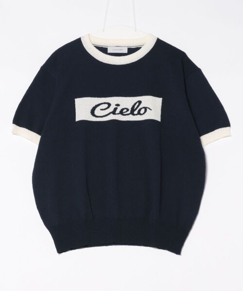 a.p.o.v.(エーピーオービー)の「a.p.o.v. ボックスロゴリンガーパイルニットTシャツ(Tシャツ/カットソー・メンズ・ブラック/アイボリー/クリーム/ネイビー・ONESIZE)」の11枚目の写真