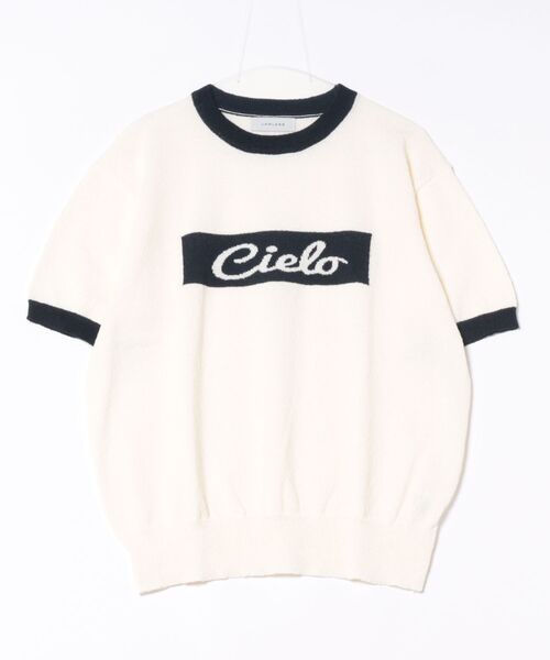 a.p.o.v.(エーピーオービー)の「a.p.o.v. ボックスロゴリンガーパイルニットTシャツ(Tシャツ/カットソー・メンズ・ブラック/アイボリー/クリーム/ネイビー・ONESIZE)」の15枚目の写真