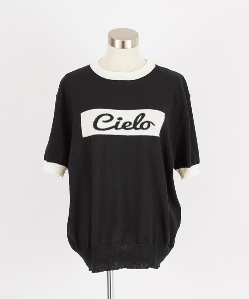a.p.o.v.(エーピーオービー)の「a.p.o.v. ボックスロゴリンガーパイルニットTシャツ(Tシャツ/カットソー・メンズ・ブラック/アイボリー/クリーム/ネイビー・ONESIZE)」の18枚目の写真