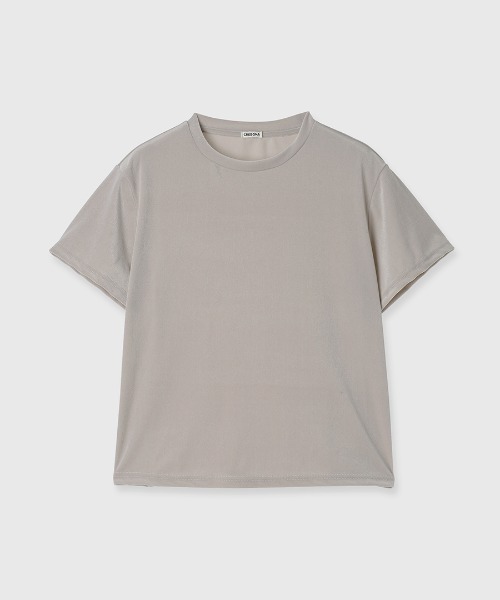 CREDONA VELOUR TEE SHIRTS/ベロアTシャツ VELOUR TEE SHIRTS/ベロアTシャツ（Tシャツ/カットソー