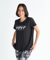 YOUR FLAVA TEE /ロキシーロゴドロストコード付き水陸両用半袖Tシャツ