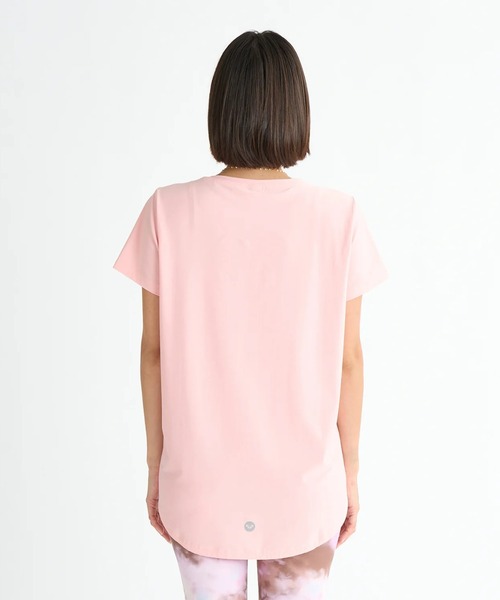 ROXY（ロキシー）の「YOUR FLAVA TEE /ロキシーロゴドロストコード付き水陸両用半袖Tシャツ（Tシャツ/カットソー・レディース・オレンジ/ホワイト/ブラック・MEDIUM/LARGE/SMALL）」の15枚目の写真