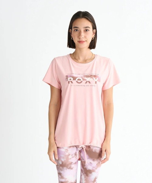 ROXY（ロキシー）の「YOUR FLAVA TEE /ロキシーロゴドロストコード付き水陸両用半袖Tシャツ（Tシャツ/カットソー・レディース・オレンジ/ホワイト/ブラック・MEDIUM/LARGE/SMALL）」の16枚目の写真