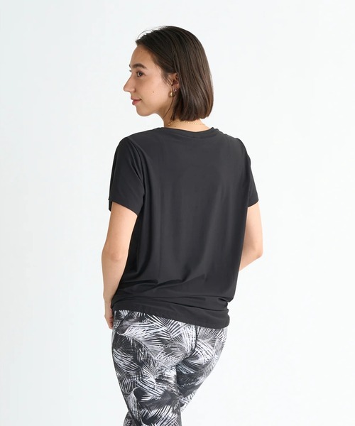 ROXY（ロキシー）の「YOUR FLAVA TEE /ロキシーロゴドロストコード付き水陸両用半袖Tシャツ（Tシャツ/カットソー・レディース・オレンジ/ホワイト/ブラック・MEDIUM/LARGE/SMALL）」の14枚目の写真