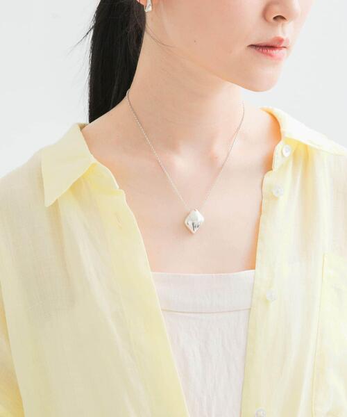 PHILIPPE AUDIBERT（フィリップ オーディベール）の「PHILIPPE AUDIBERT　Tiya chain necklace（ネックレス・レディース・シルバー・-）」の2枚目の写真