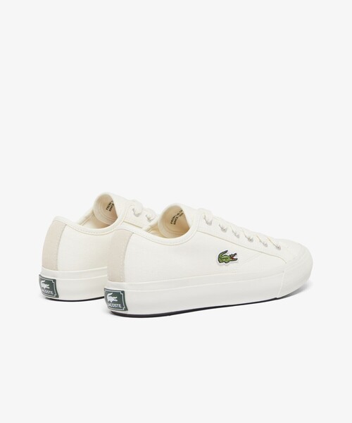 LACOSTE(ラコステ)の「レディース BACKCOURT 125 1 CFA(スニーカー・レディース・ホワイト×ホワイト/ブラック×ホワイト・22.5cm/23.0cm/24.0cm/23.5cm/24.5cm)」の4枚目の写真