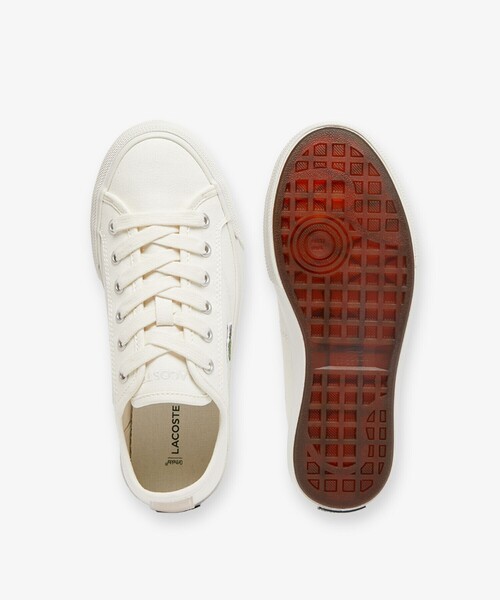 LACOSTE(ラコステ)の「レディース BACKCOURT 125 1 CFA(スニーカー・レディース・ホワイト×ホワイト/ブラック×ホワイト・22.5cm/23.0cm/24.0cm/23.5cm/24.5cm)」の5枚目の写真