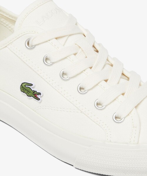 LACOSTE(ラコステ)の「レディース BACKCOURT 125 1 CFA(スニーカー・レディース・ホワイト×ホワイト/ブラック×ホワイト・22.5cm/23.0cm/24.0cm/23.5cm/24.5cm)」の7枚目の写真