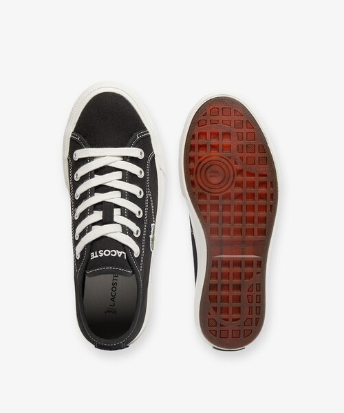 LACOSTE(ラコステ)の「レディース BACKCOURT 125 1 CFA(スニーカー・レディース・ホワイト×ホワイト/ブラック×ホワイト・22.5cm/23.0cm/24.0cm/23.5cm/24.5cm)」の10枚目の写真