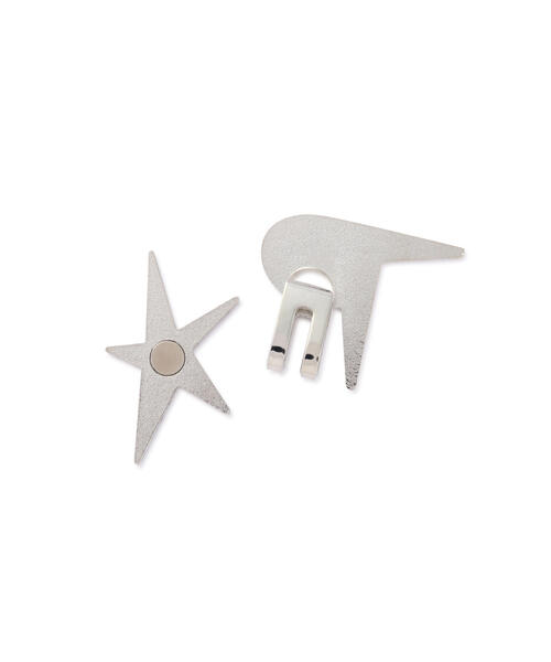 PEARLY GATES(パーリーゲイツ)の「【PEARLY GATES】ホリデーNICO鉄マーカー (UNISEX)(ゴルフグッズ・レディース・ネイビー/ホワイト・FREE)」の4枚目の写真